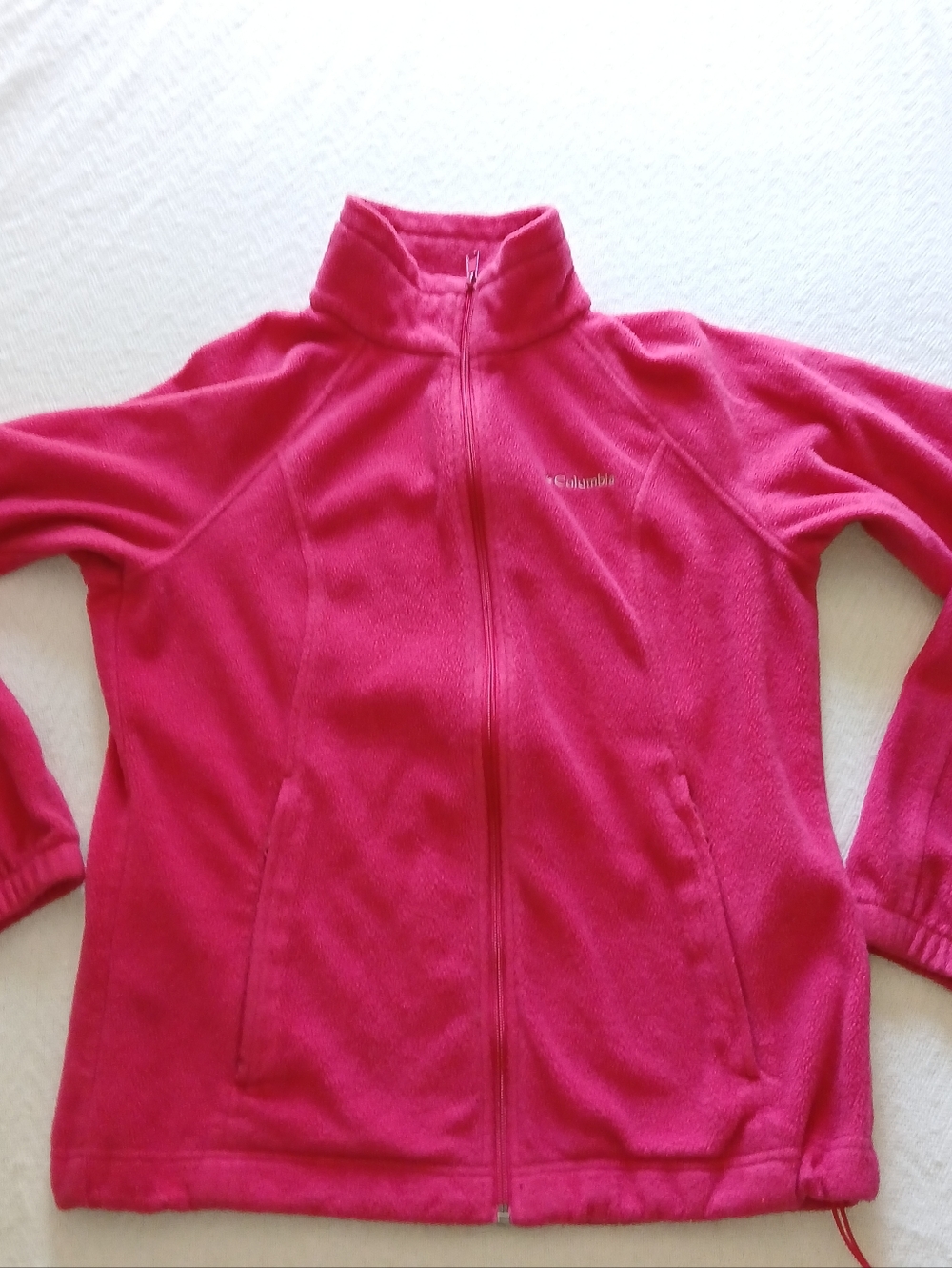 Sz.M Womens Columbia Zip Up Fleece Jacket